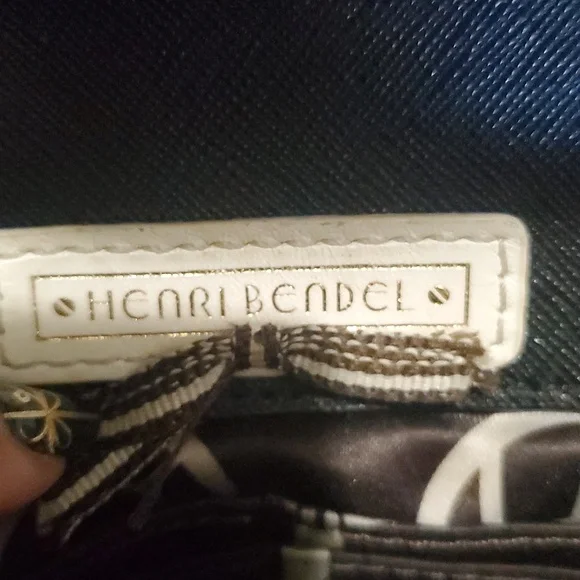 Henri Bendel Black Crossbody Bag with Gold Chain - Picture 9 of 14